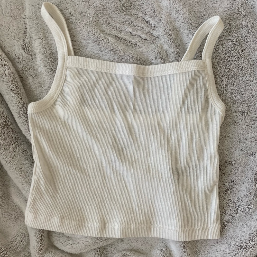 Urban outfitters white crop top